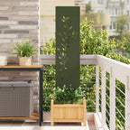 Écran De Confidentialité De Jardin Fretwork Rouillé