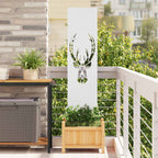 Écran De Confidentialité De Jardin Fretwork Rouillé