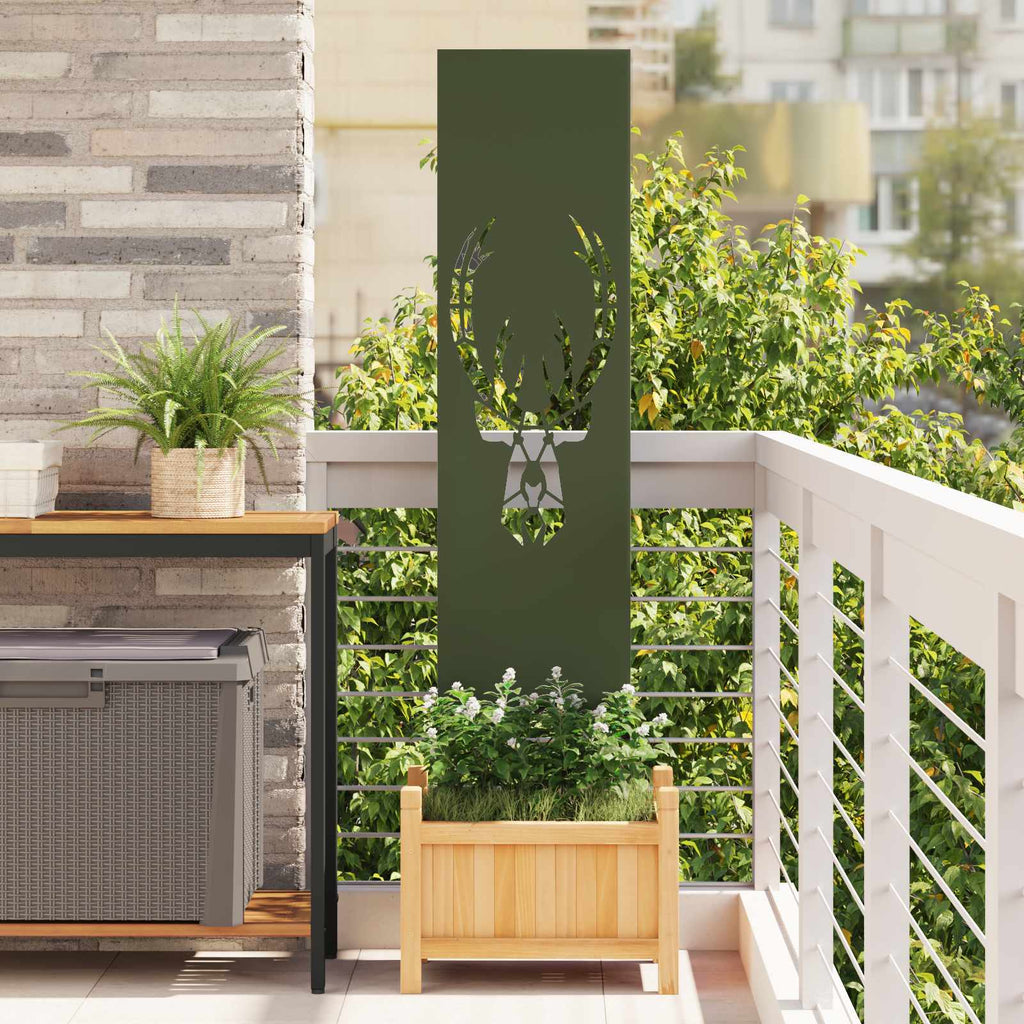 Écran De Confidentialité De Jardin Fretwork Rouillé
