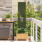 Écran De Confidentialité De Jardin Fretwork Rouillé
