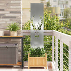 Écran De Confidentialité De Jardin Fretwork Rouillé
