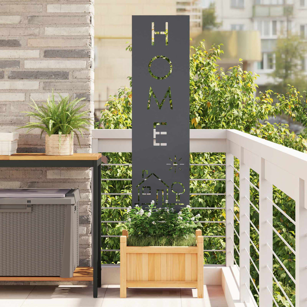 Écran De Confidentialité De Jardin Fretwork Rouillé