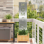 Écran De Confidentialité De Jardin Fretwork Rouillé