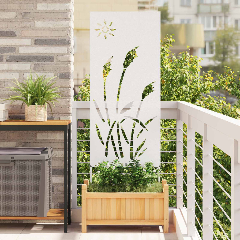 Écran De Confidentialité De Jardin Fretwork Rouillé