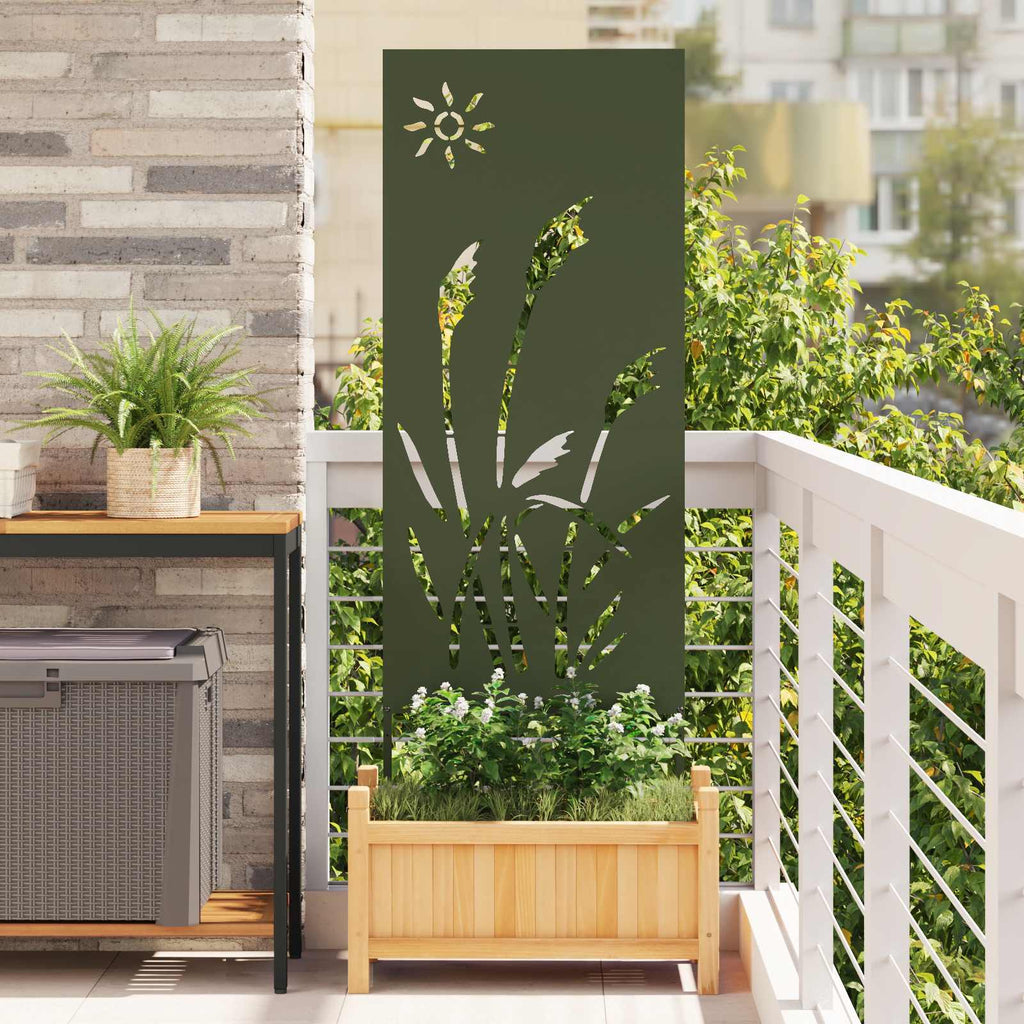 Écran De Confidentialité De Jardin Fretwork Rouillé