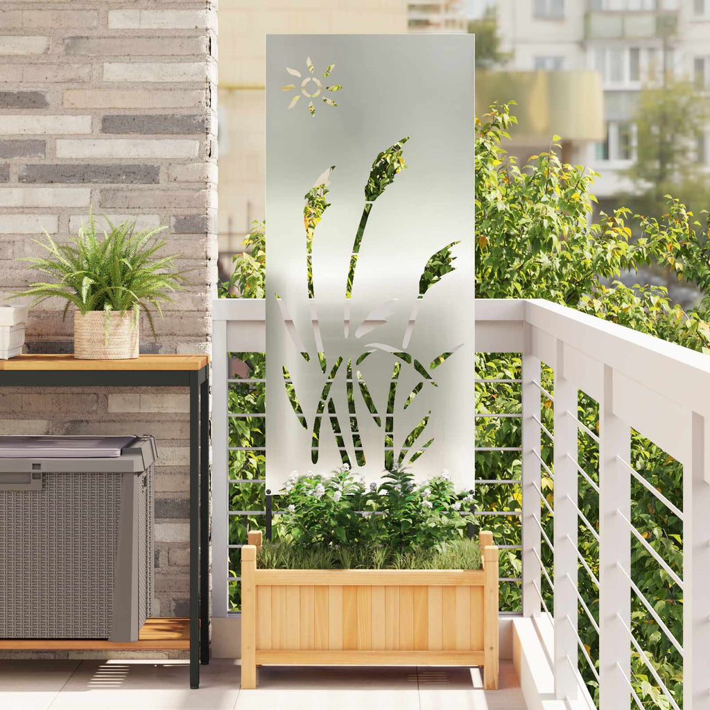 Écran De Confidentialité De Jardin Fretwork Rouillé