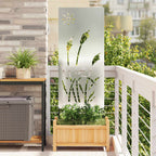 Écran De Confidentialité De Jardin Fretwork Rouillé