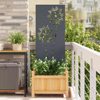 Écran De Confidentialité De Jardin Fretwork Rouillé