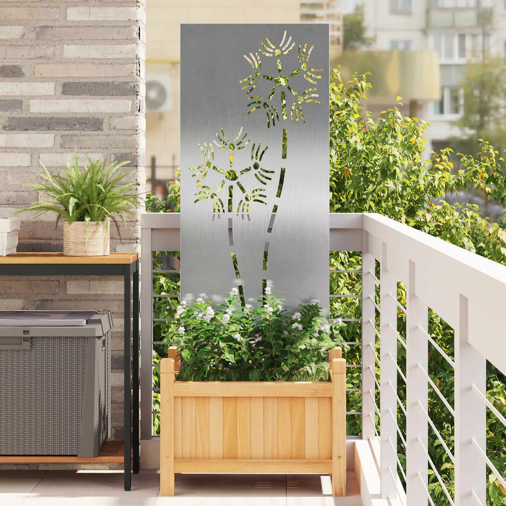 Écran De Confidentialité De Jardin Fretwork Rouillé