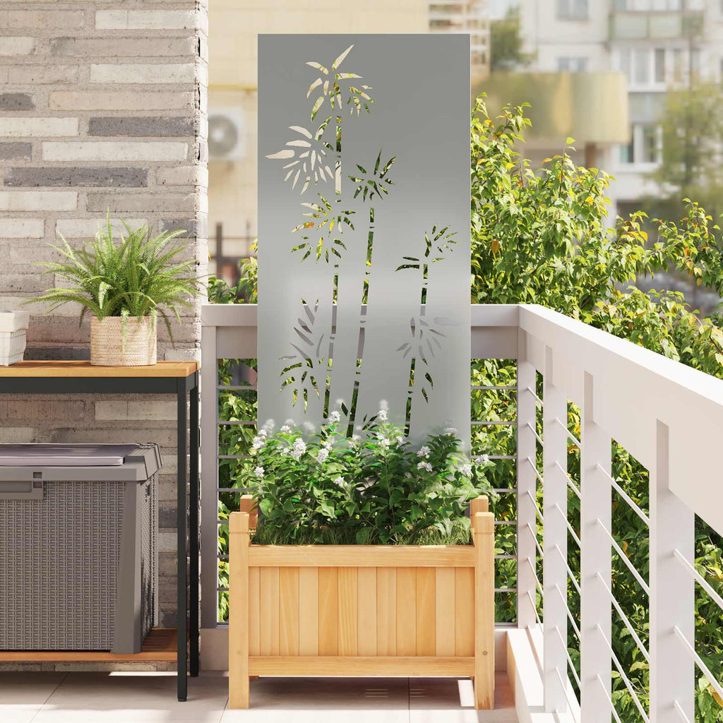 Écran De Confidentialité De Jardin Fretwork Rouillé