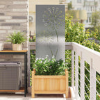Écran De Confidentialité De Jardin Fretwork Rouillé