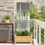 Écran De Confidentialité De Jardin Fretwork Rouillé