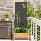 Écran De Confidentialité De Jardin Fretwork Rouillé