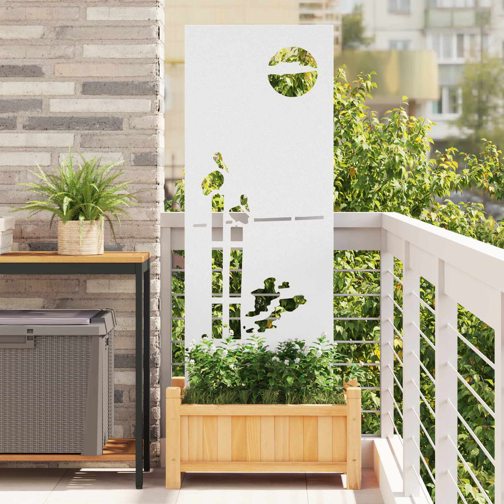 Écran De Confidentialité De Jardin Fretwork Rouillé