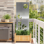 Écran De Confidentialité De Jardin Fretwork Rouillé