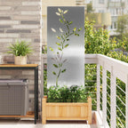 Écran De Confidentialité De Jardin Fretwork Rouillé