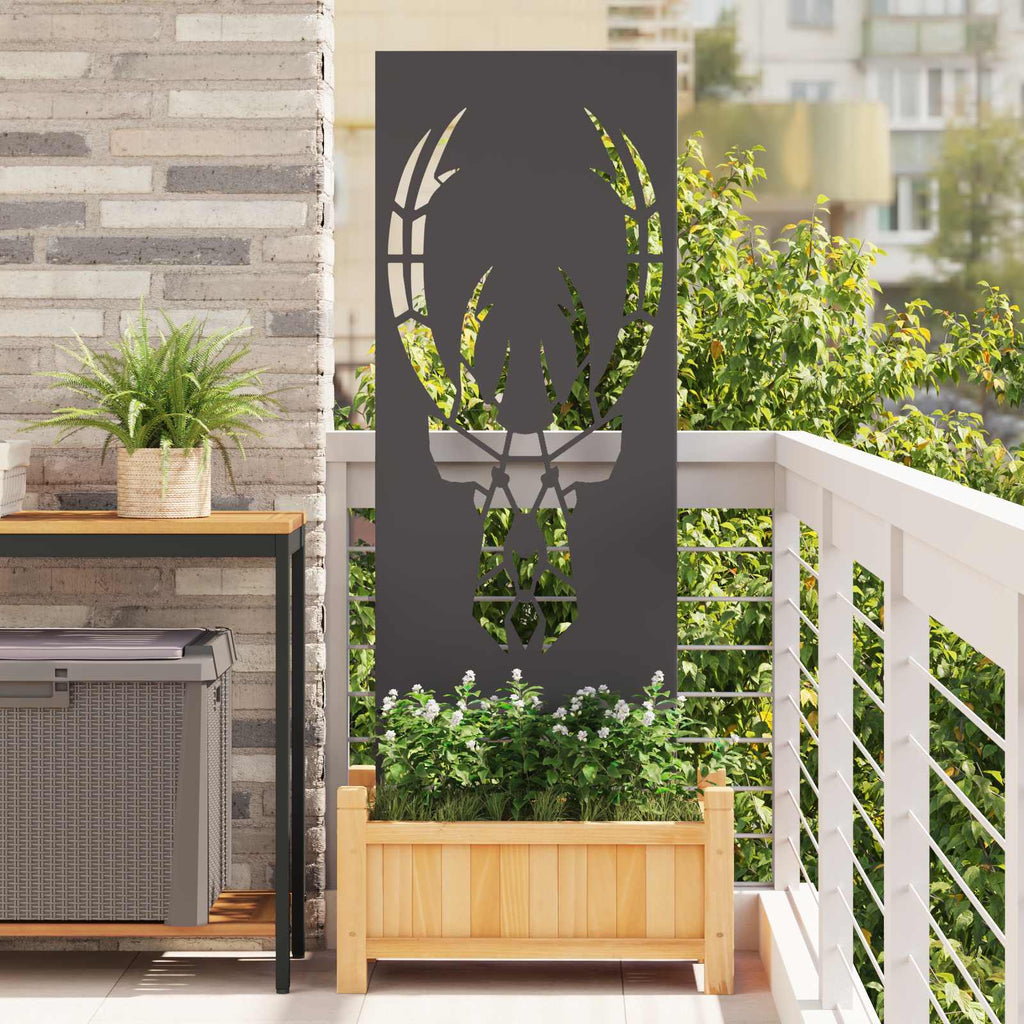 Écran De Confidentialité De Jardin Fretwork Rouillé