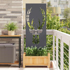 Écran De Confidentialité De Jardin Fretwork Rouillé