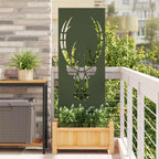 Écran De Confidentialité De Jardin Fretwork Rouillé