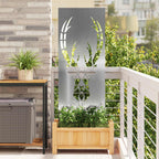 Écran De Confidentialité De Jardin Fretwork Rouillé