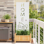 Écran De Confidentialité De Jardin Fretwork Rouillé