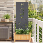 Écran De Confidentialité De Jardin Fretwork Rouillé