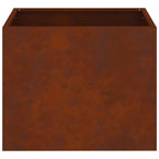 Cache-Pot De Jardin Rouillé