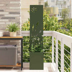 Écran De Confidentialité De Jardin Rouillé 50 X 32 X 1