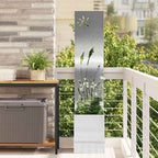 Écran De Confidentialité De Jardin Rouillé 50 X 32 X 1