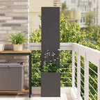 Écran De Confidentialité De Jardin Rouillé 50 X 32 X 1