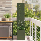Écran De Confidentialité De Jardin Rouillé 50 X 32 X 1