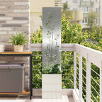 Écran De Confidentialité De Jardin Rouillé 50 X 32 X 1