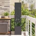 Écran De Confidentialité De Jardin Rouillé 50 X 32 X 1