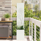 Écran De Confidentialité De Jardin Rouillé 50 X 32 X 1