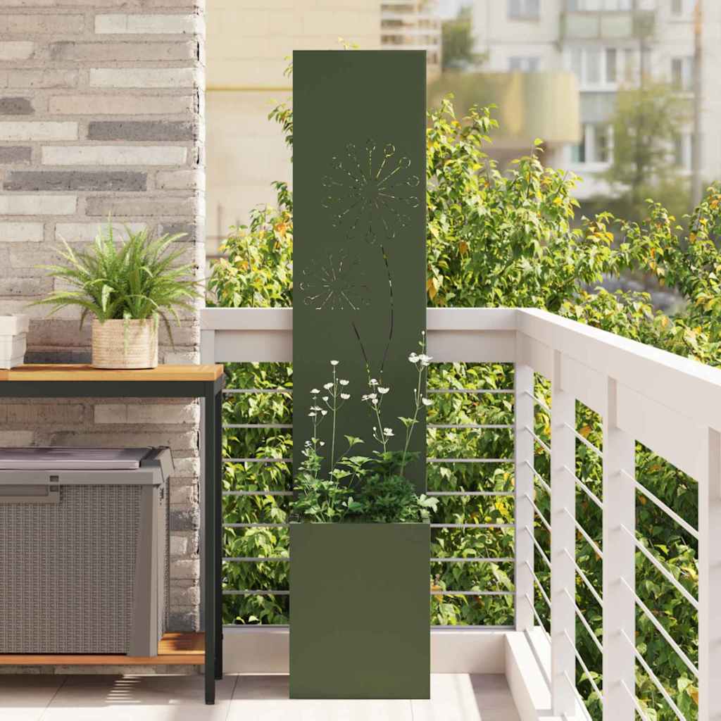 Écran De Confidentialité De Jardin Rouillé 50 X 32 X 1