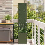 Écran De Confidentialité De Jardin Rouillé 50 X 32 X 1
