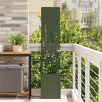 Écran De Confidentialité De Jardin Rouillé 50 X 32 X 1