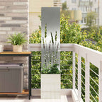 Écran De Confidentialité De Jardin Rouillé 50 X 32 X 1