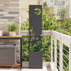 Écran De Confidentialité De Jardin Rouillé 50 X 32 X 1