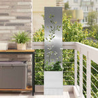 Écran De Confidentialité De Jardin Rouillé 50 X 32 X 1