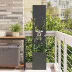 Écran De Confidentialité De Jardin Rouillé 50 X 32 X 1