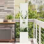 Écran De Confidentialité De Jardin Rouillé 50 X 32 X 1