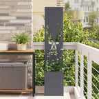 Écran De Confidentialité De Jardin Rouillé 50 X 32 X 1