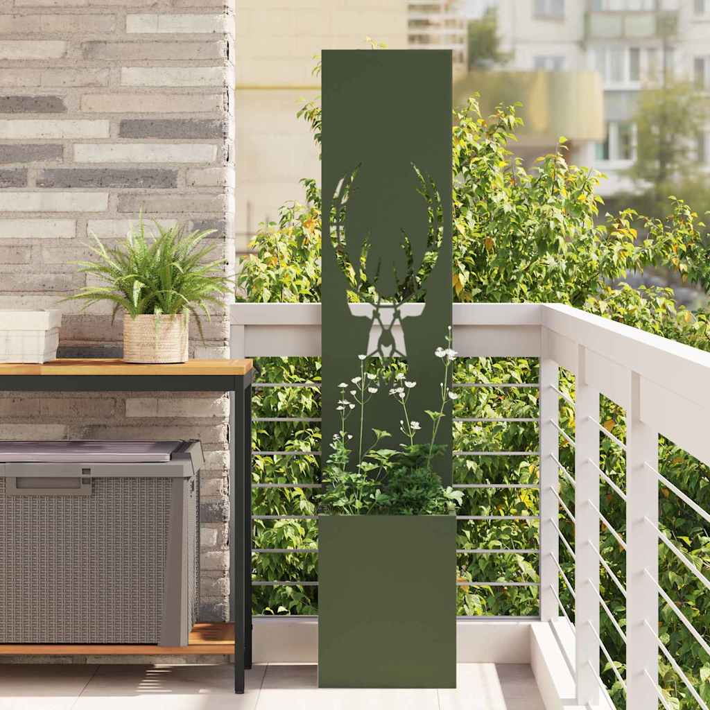 Écran De Confidentialité De Jardin Rouillé 50 X 32 X 1