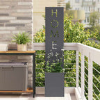 Écran De Confidentialité De Jardin Rouillé 50 X 32 X 1