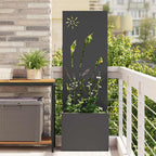 Écran De Confidentialité De Jardin Rouillé 50 X 32 X 1