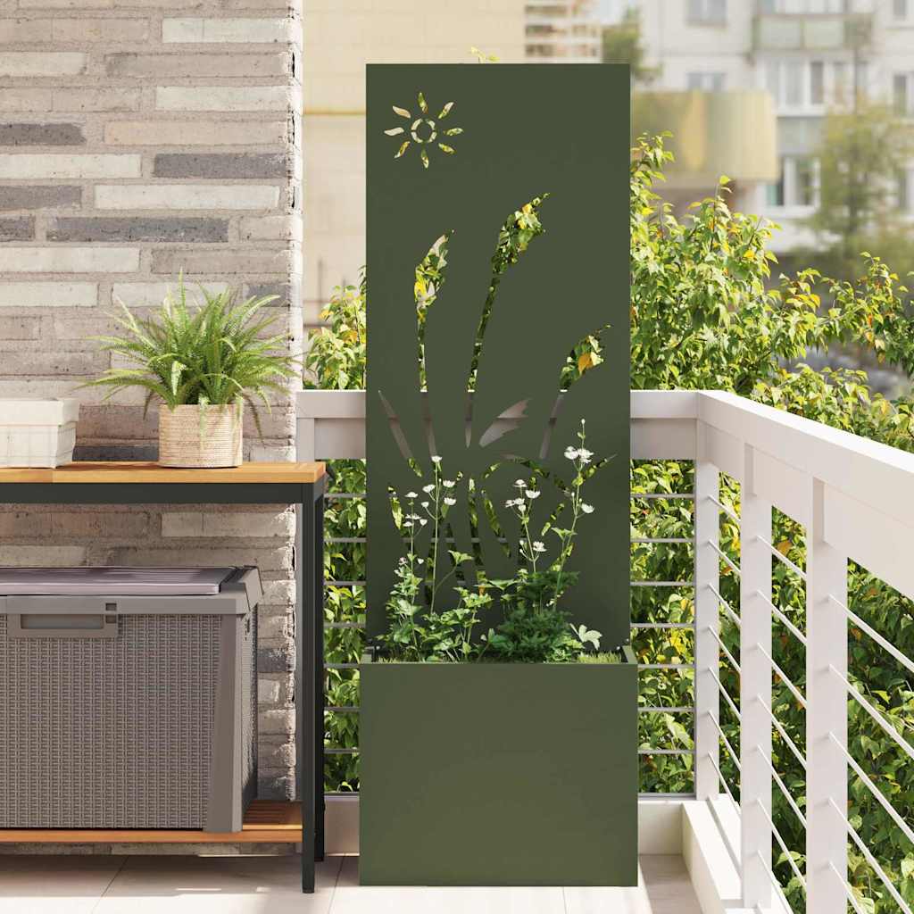 Écran De Confidentialité De Jardin Rouillé 50 X 32 X 1