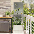 Écran De Confidentialité De Jardin Rouillé 50 X 32 X 1