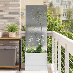 Écran De Confidentialité De Jardin Rouillé 50 X 32 X 1