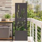 Écran De Confidentialité De Jardin Rouillé 50 X 32 X 1